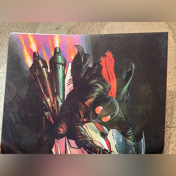 Shin Kamen Rider x Family Mart Clear File Folder Kumo Augment Japan Exclusive - Picture 5 of 6